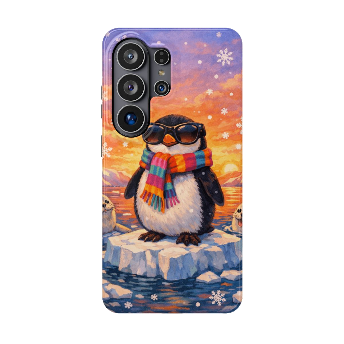 Cool Penguin Vibes Magnetic Phone Case - Samsung Galaxy S26 Ultra