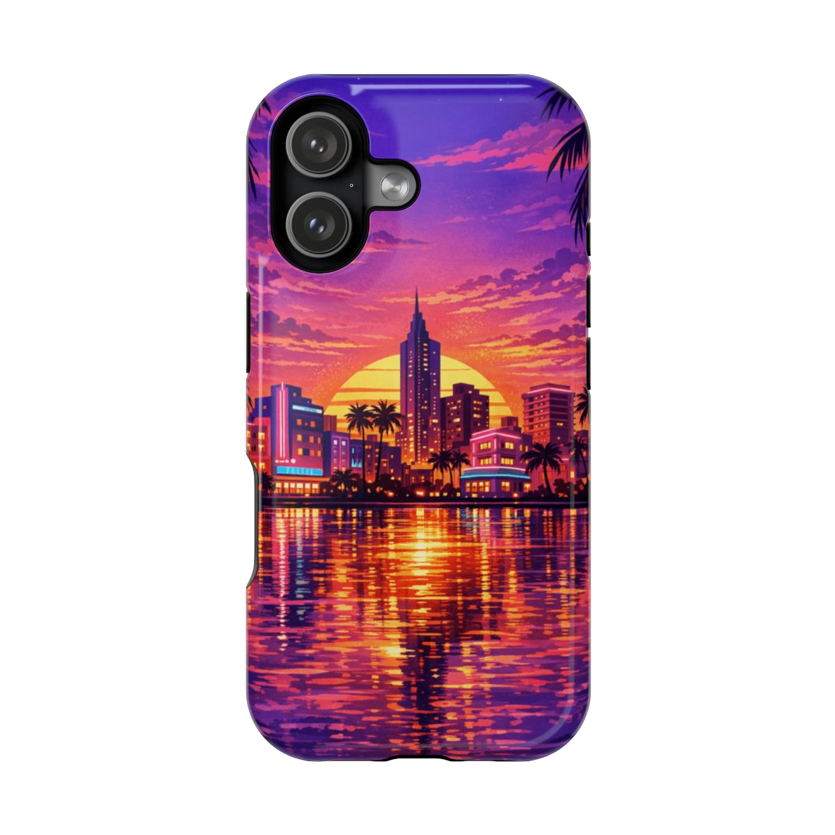 Vice City Sunset Magnetic Phone Case - iPhone 17