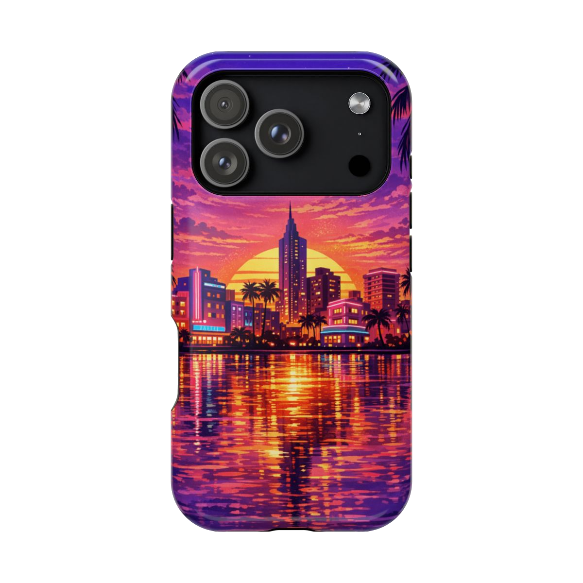 Vice City Sunset Magnetic Phone Case - iPhone 17 Pro