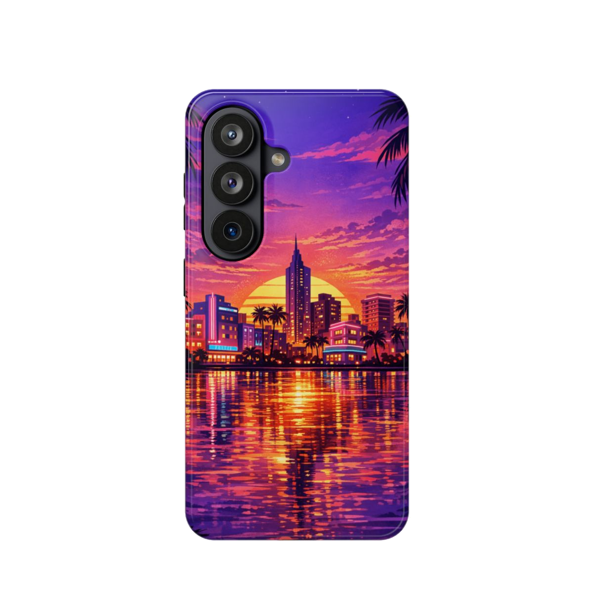 Vice City Sunset Magnetic Phone Case - Samsung Galaxy S26