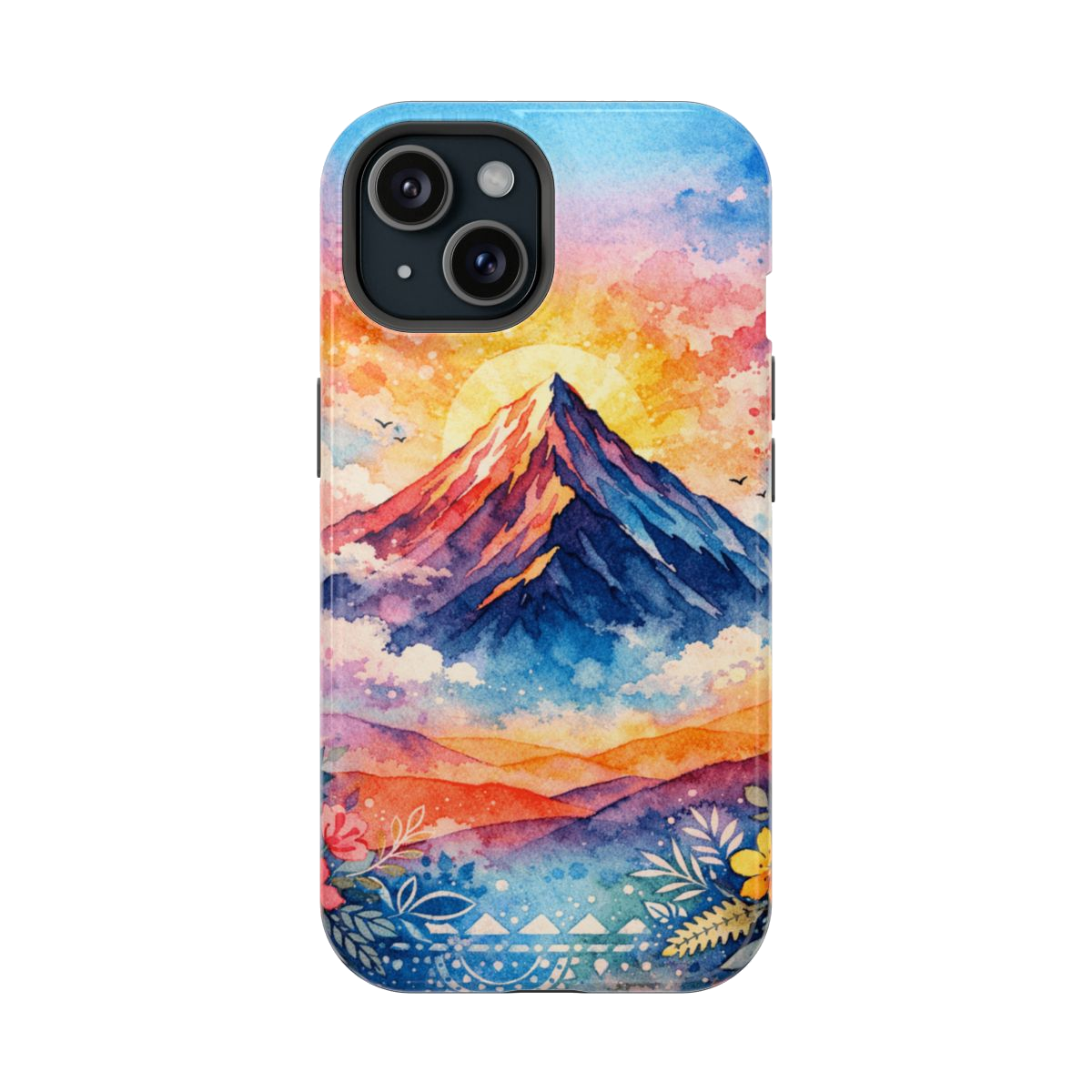 Dreamy Peak Artistry Magnetic Phone Case - iPhone 15