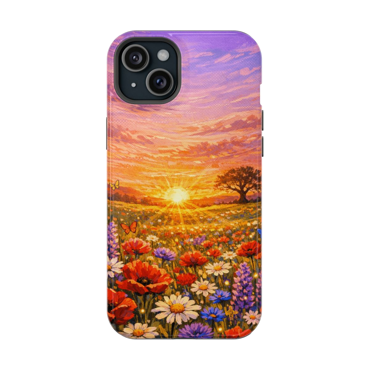 Meadow Twilight Delight Phone Case - iPhone 15 Plus
