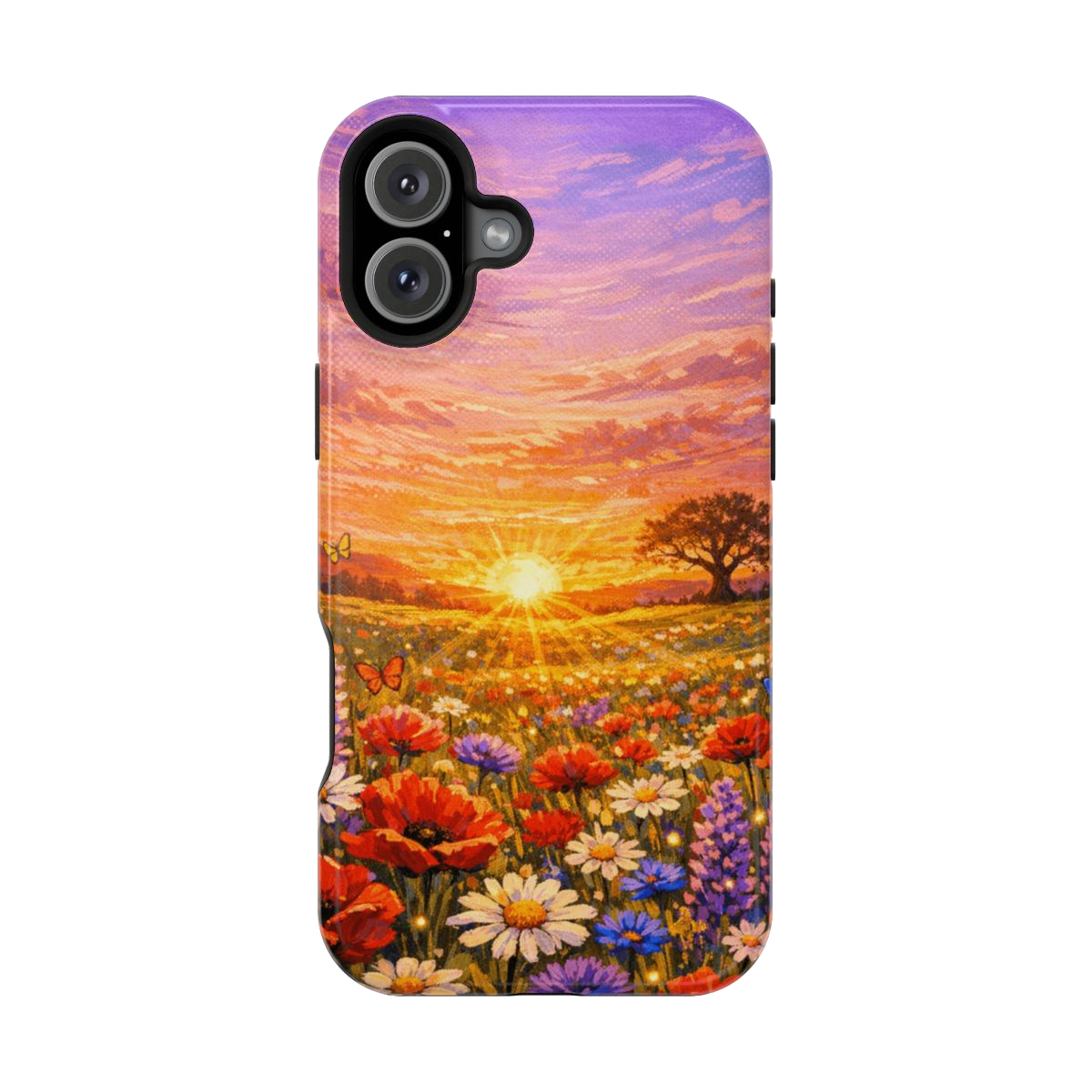 Meadow Twilight Delight Phone Case - iPhone 16 Plus