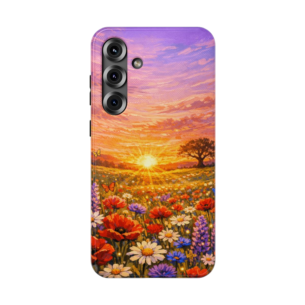 Meadow Twilight Delight Phone Case - Samsung Galaxy S25 Plus