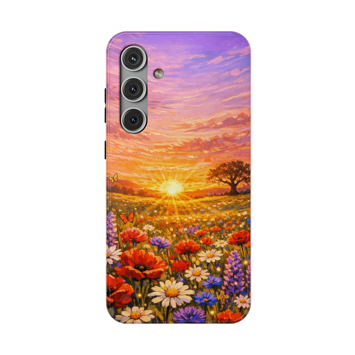 Meadow Twilight Delight Phone Case - Samsung Galaxy S24 Plus
