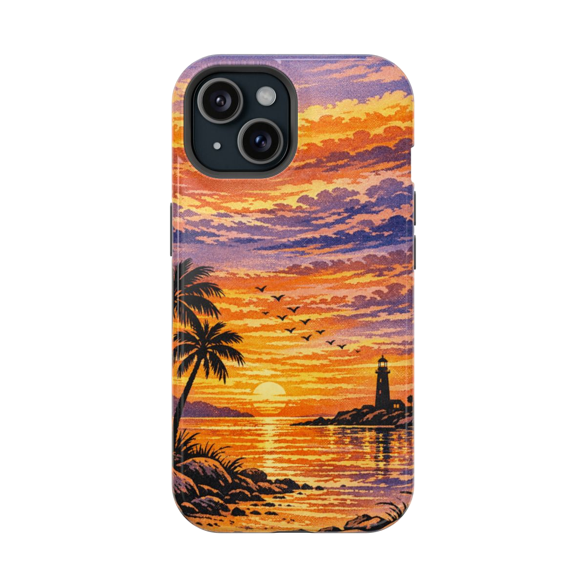 Coastal Dreamscape Print Phone Case - iPhone 15