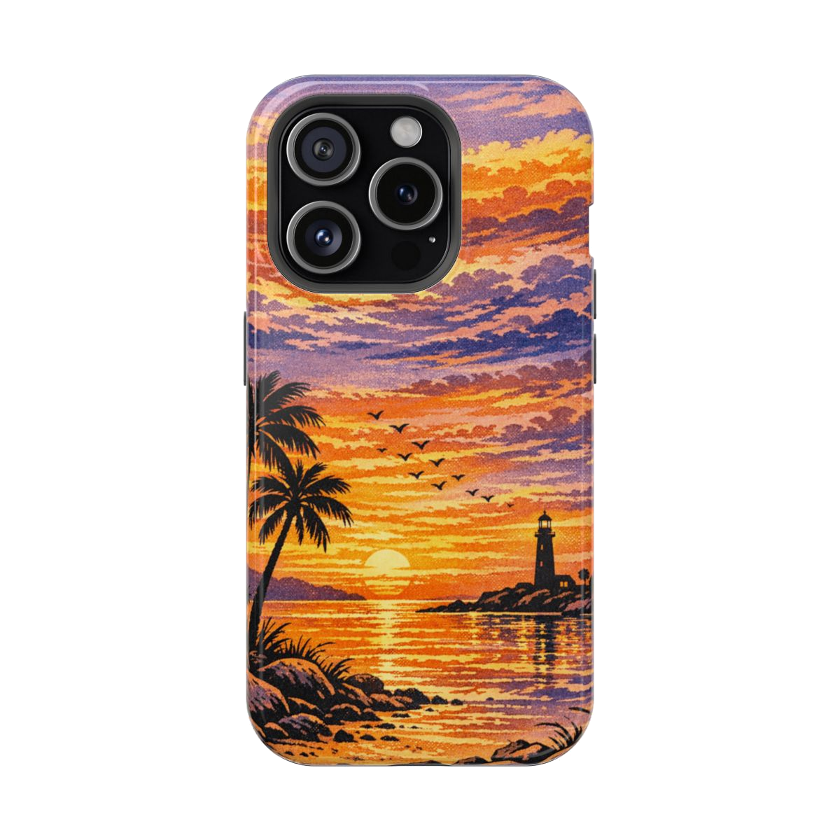 Coastal Dreamscape Print Phone Case - iPhone 15 Pro