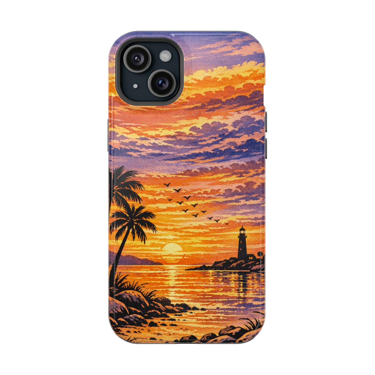 Coastal Dreamscape Print Phone Case - iPhone 15 Plus