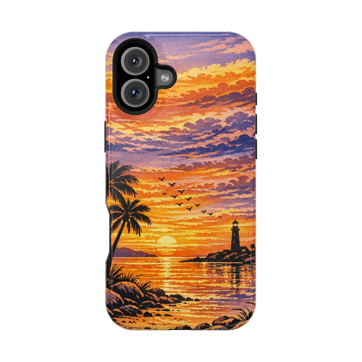 Coastal Dreamscape Print Phone Case - iPhone 16 Plus