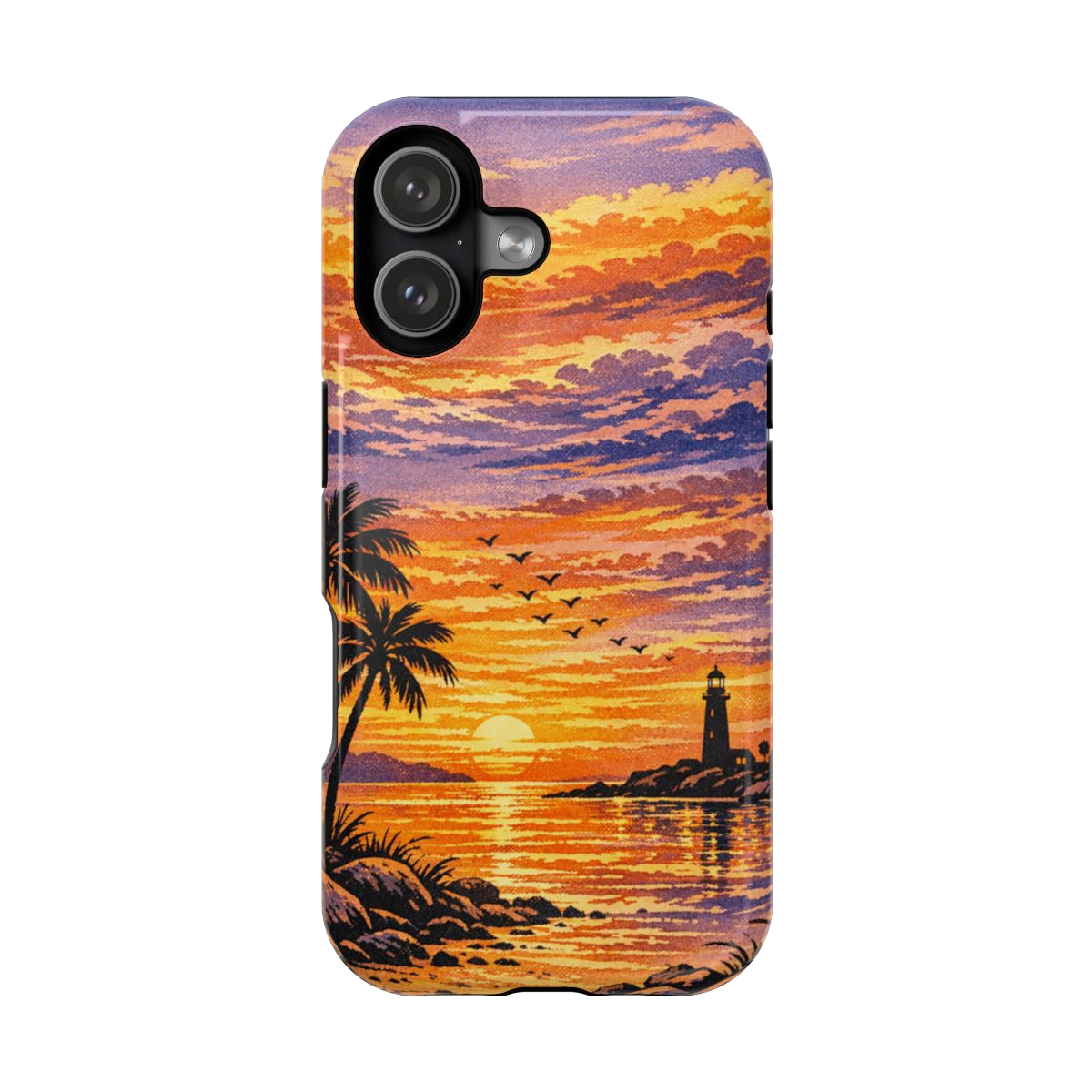 Coastal Dreamscape Print Phone Case - iPhone 17