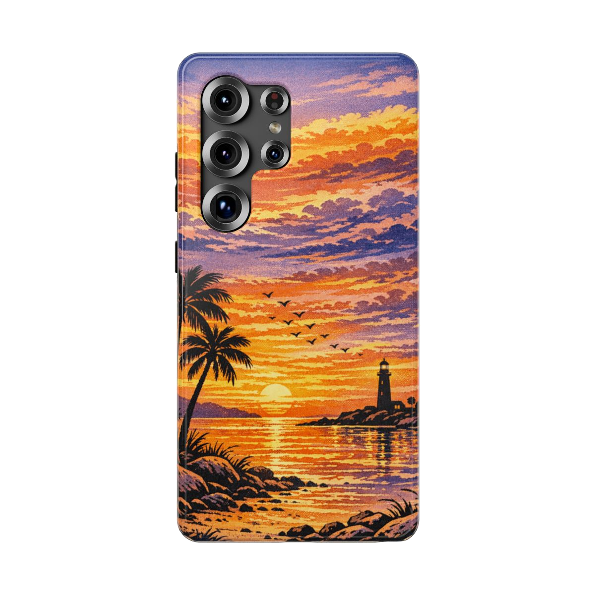 Coastal Dreamscape Print Phone Case - Samsung Galaxy S25 Ultra