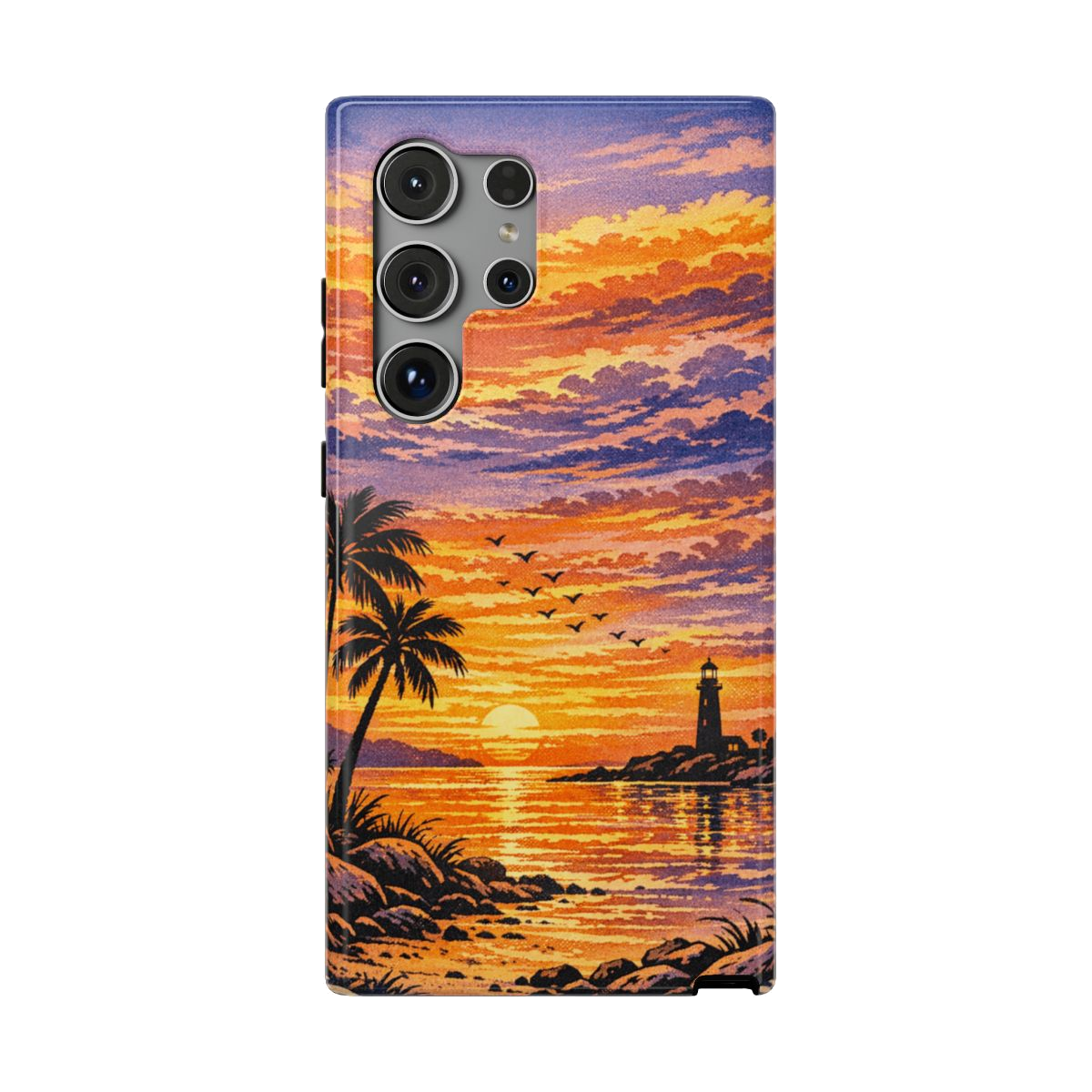 Coastal Dreamscape Print Phone Case - Samsung Galaxy S24 Ultra