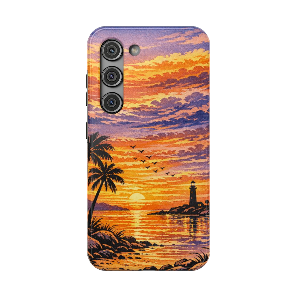 Coastal Dreamscape Print Phone Case - Samsung Galaxy S23