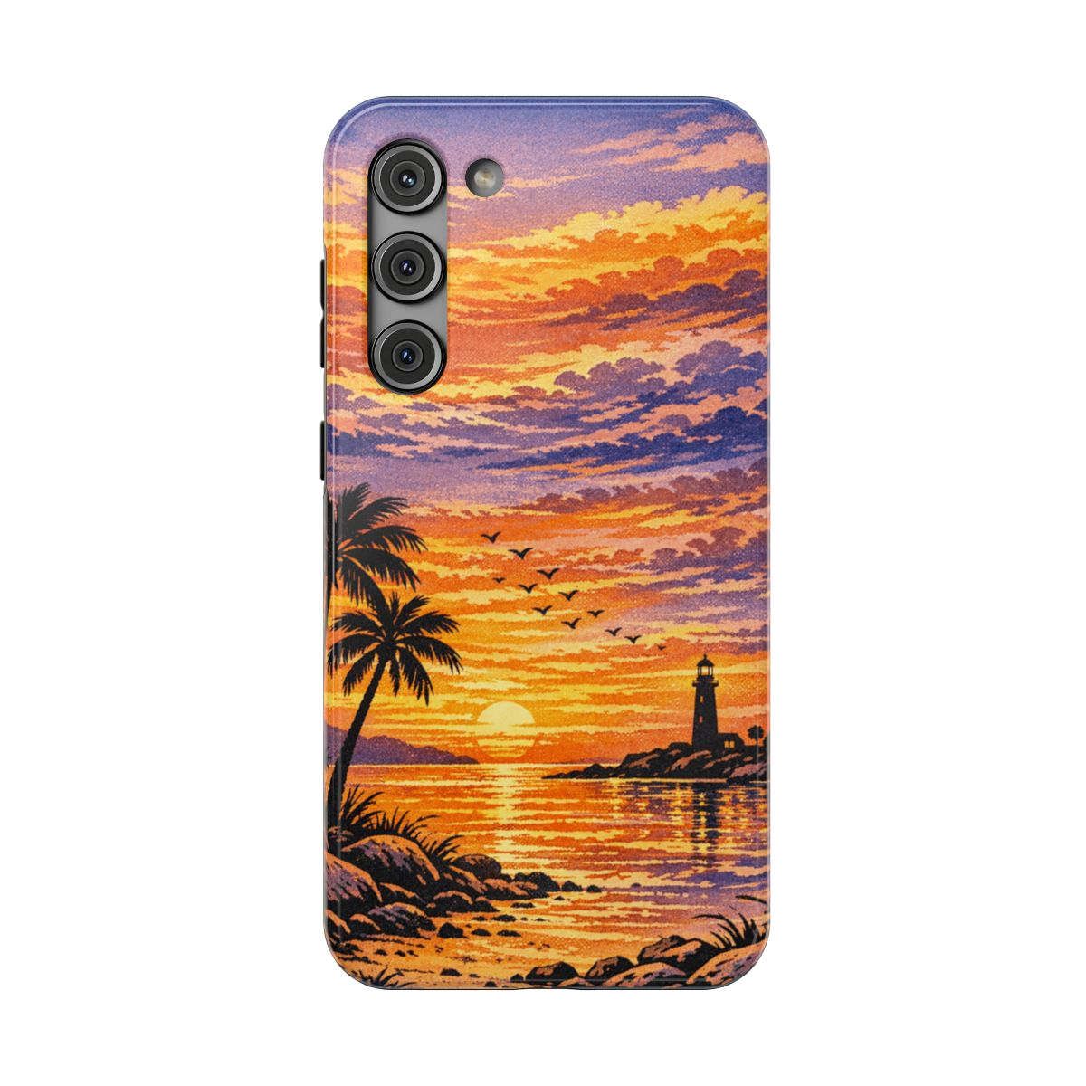 Coastal Dreamscape Print Phone Case - Samsung Galaxy S23 Plus