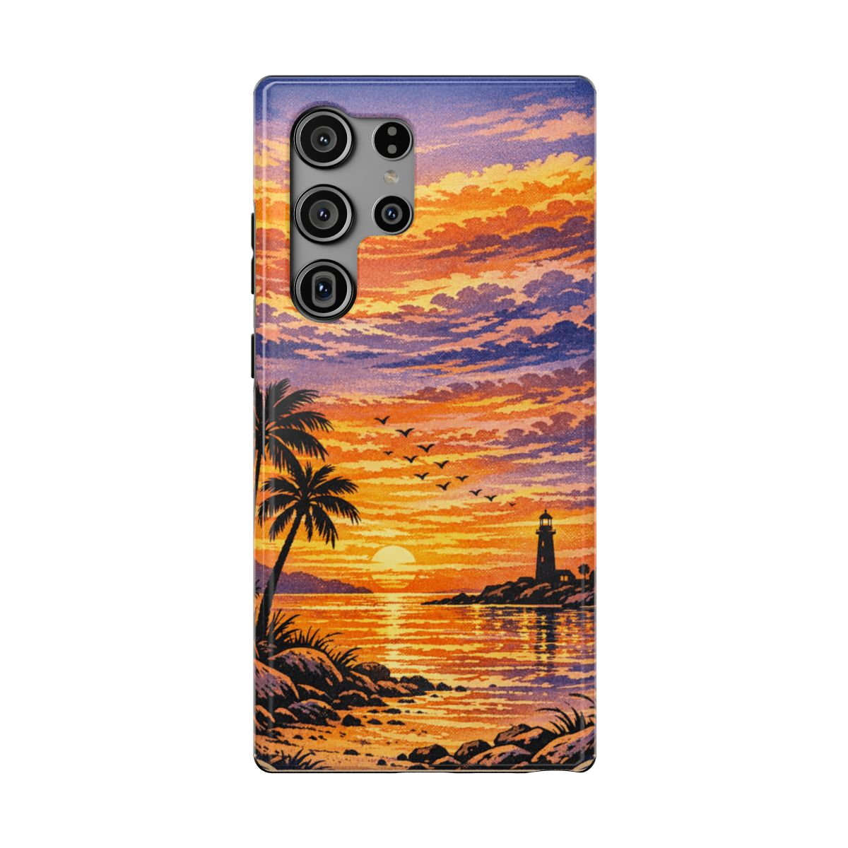 Coastal Dreamscape Print Phone Case - Samsung Galaxy S23 Ultra