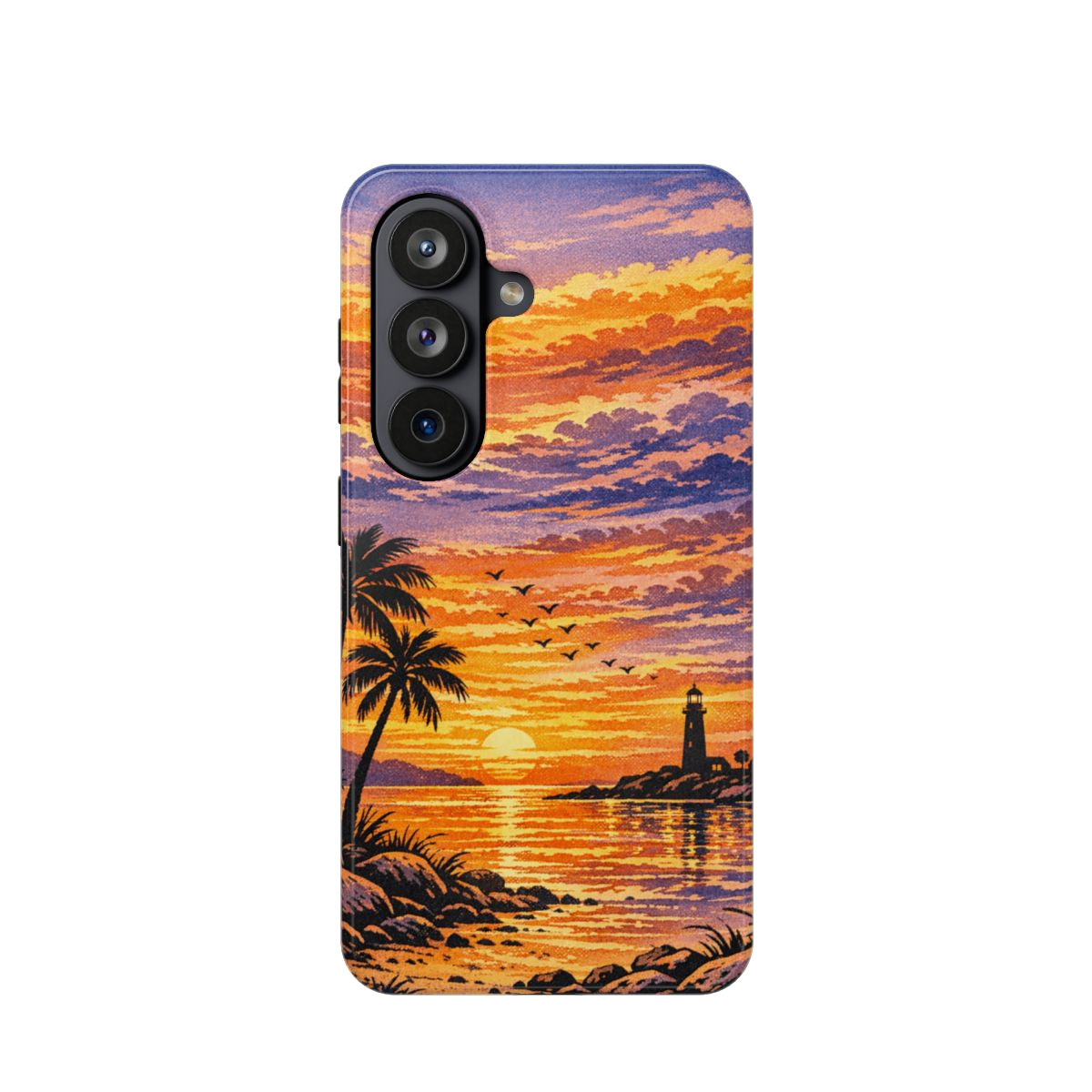 Coastal Dreamscape Print Phone Case - Samsung Galaxy S26