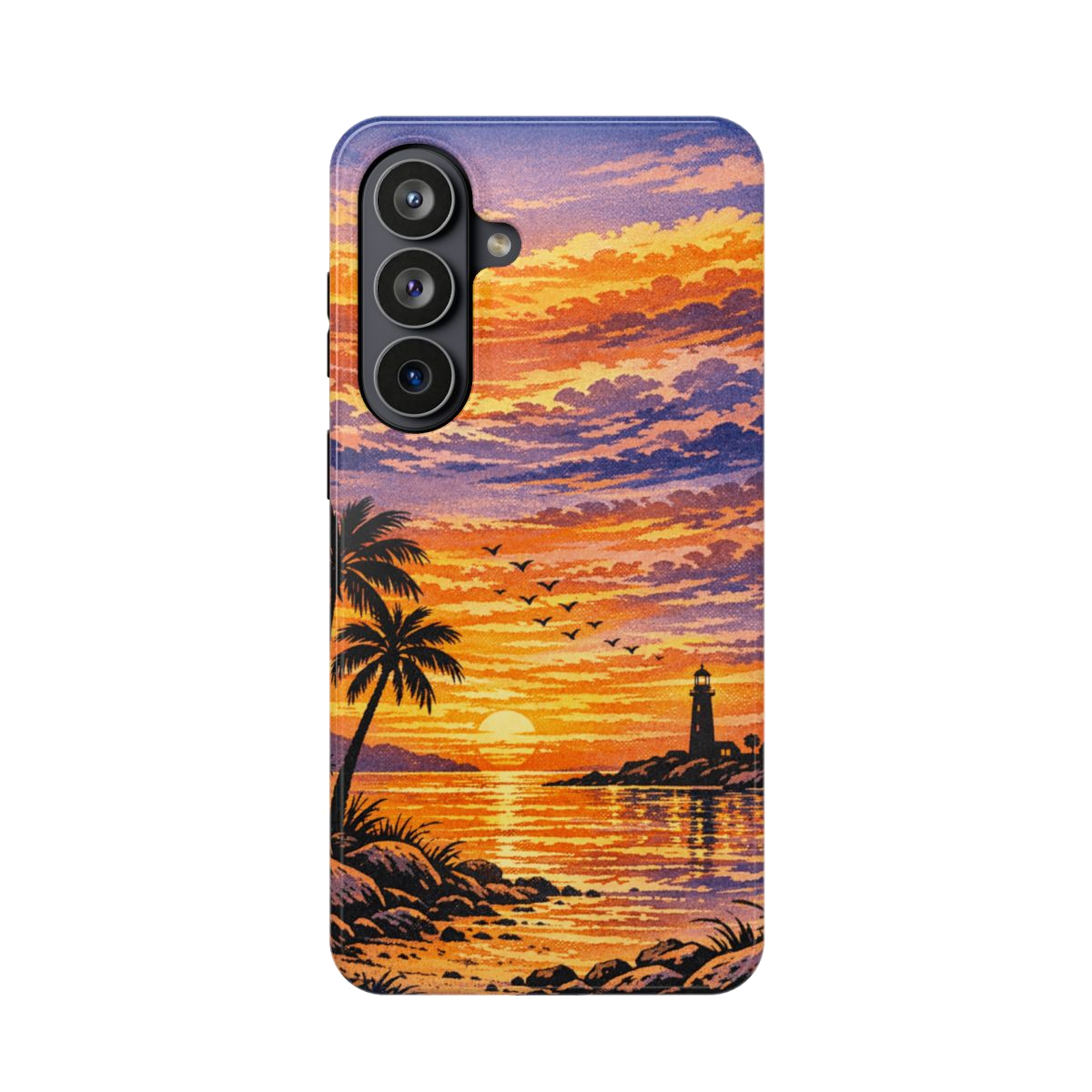 Coastal Dreamscape Print Phone Case - Samsung Galaxy S26 Plus