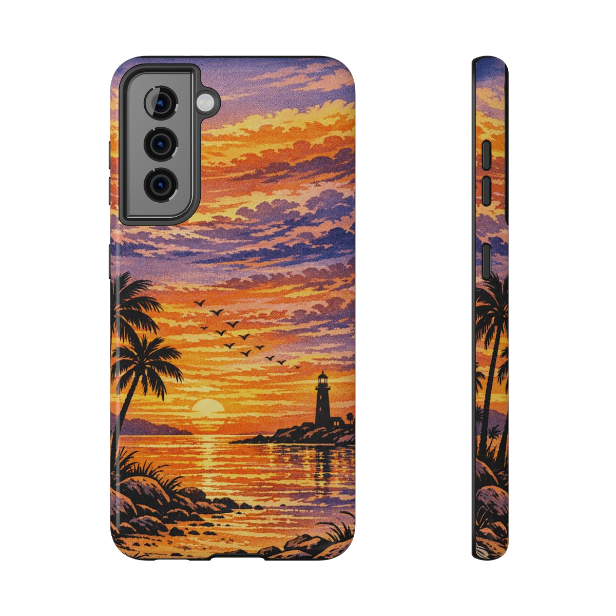 Coastal Dreamscape Print Phone Case - Samsung Galaxy S21