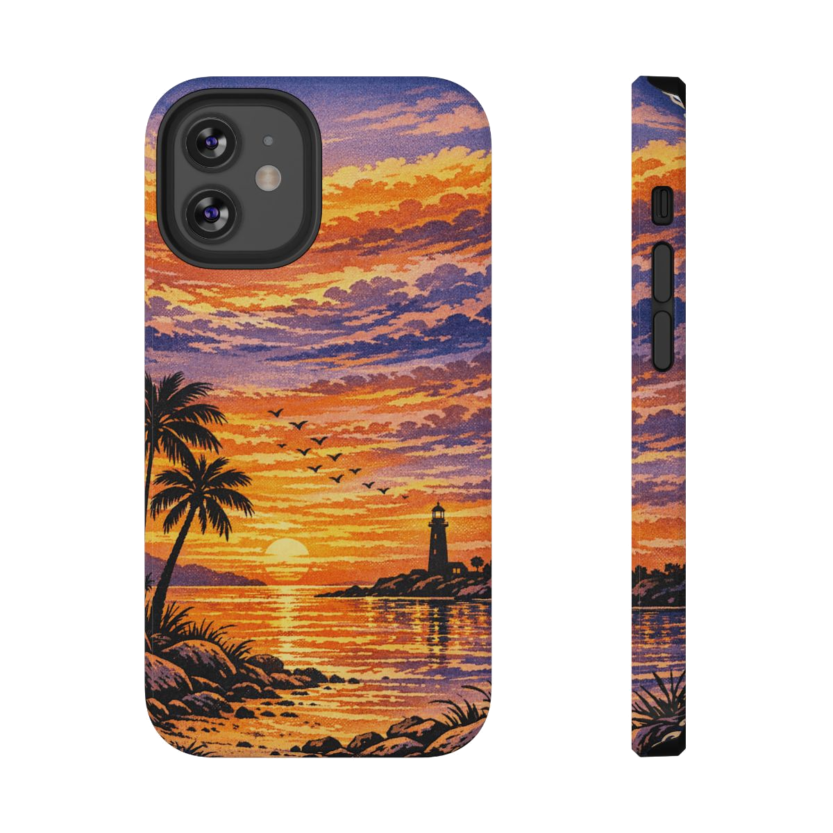 Coastal Dreamscape Print Phone Case - iPhone 12 Mini