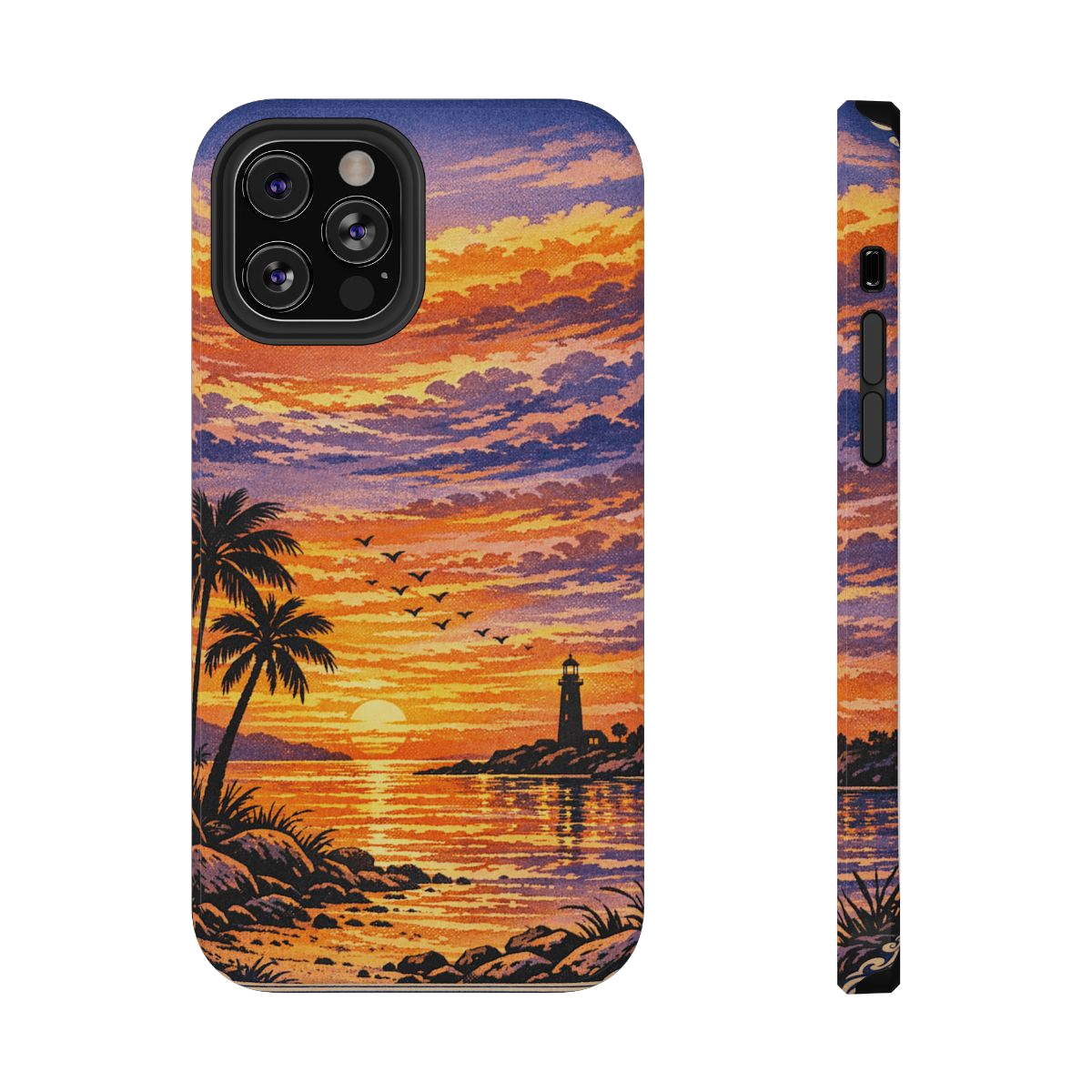 Coastal Dreamscape Print Phone Case - iPhone 12 Pro