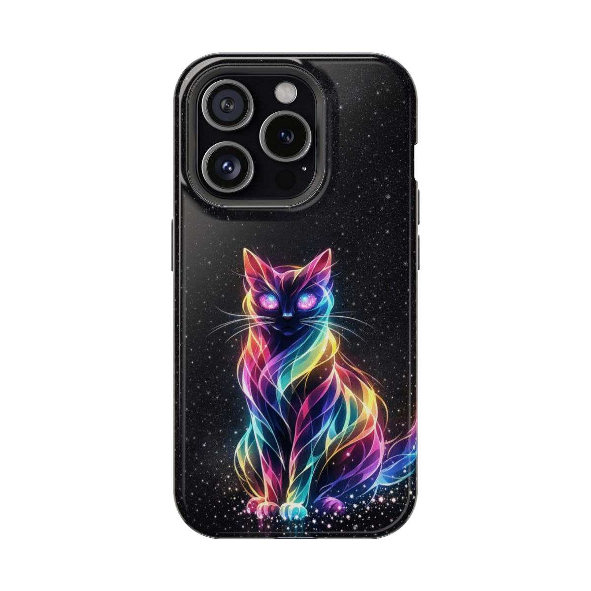 Mystic Aura Cat Phone Case - iPhone 15 Pro