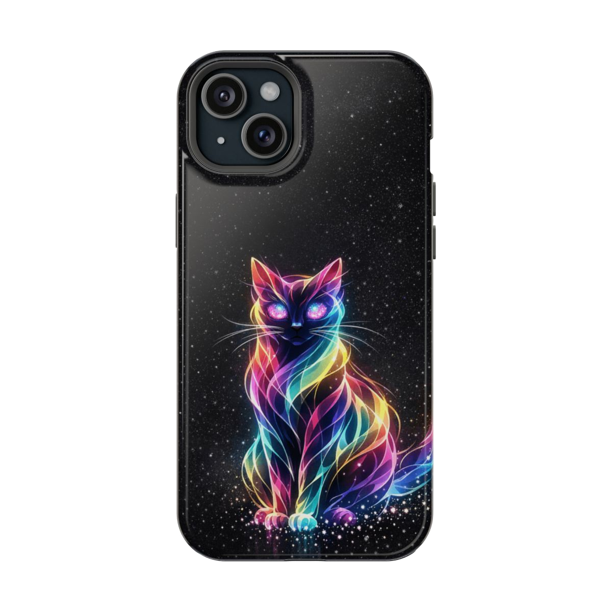 Mystic Aura Cat Phone Case - iPhone 15 Plus