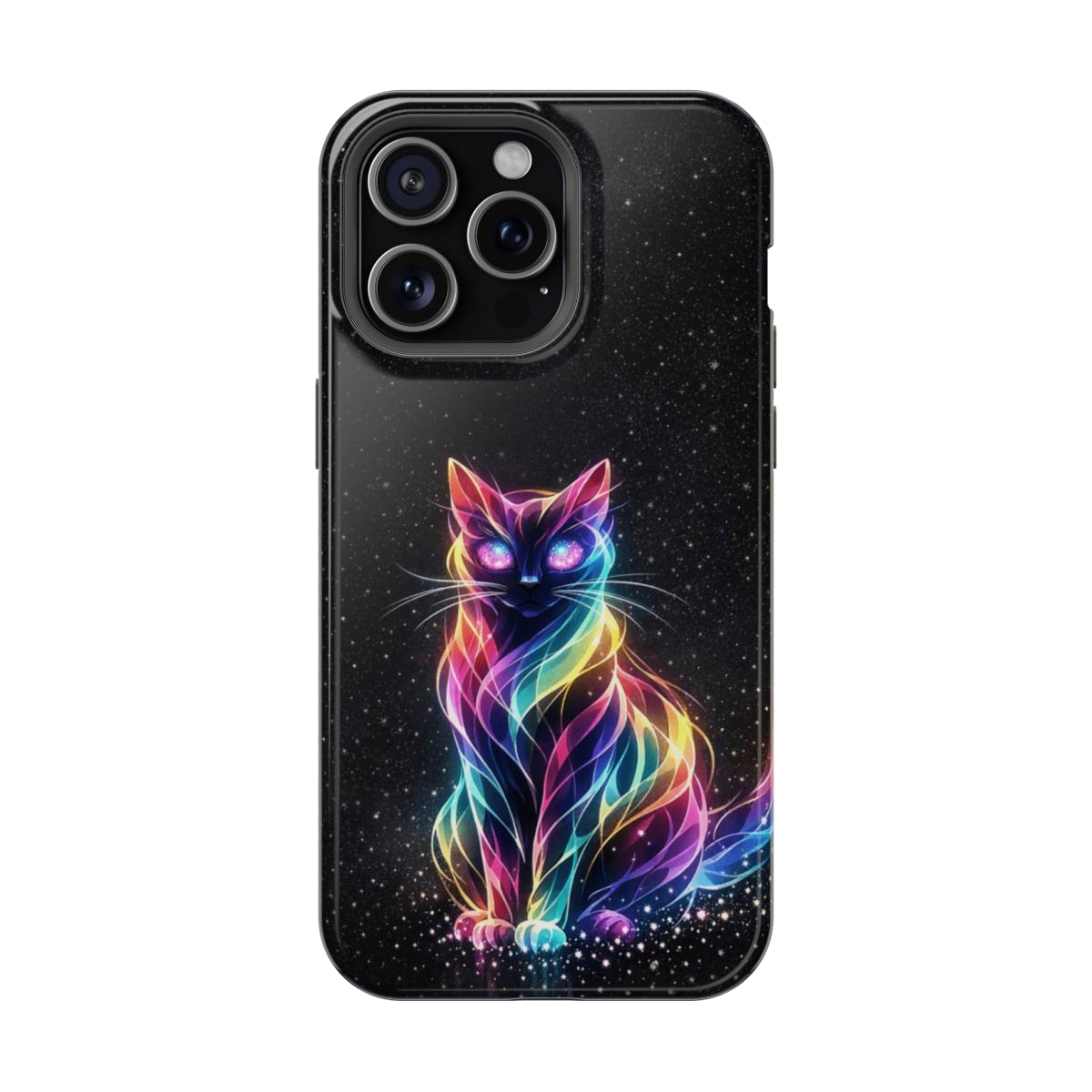 Mystic Aura Cat Phone Case - iPhone 15 Pro Max