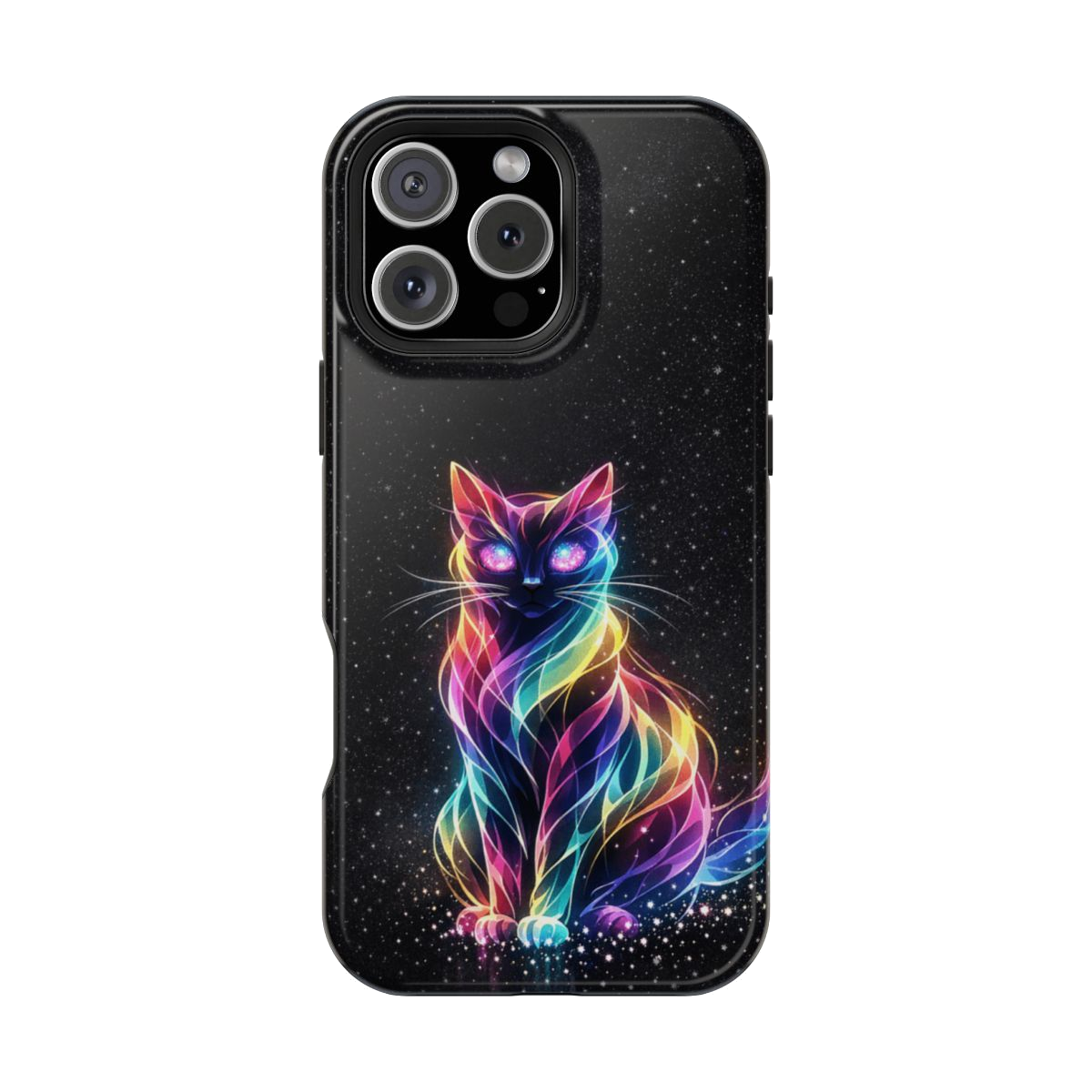 Mystic Aura Cat Phone Case - iPhone 16 Pro Max