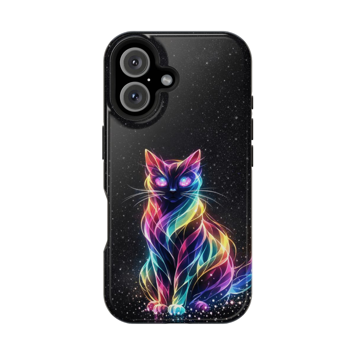Mystic Aura Cat Phone Case - iPhone 16