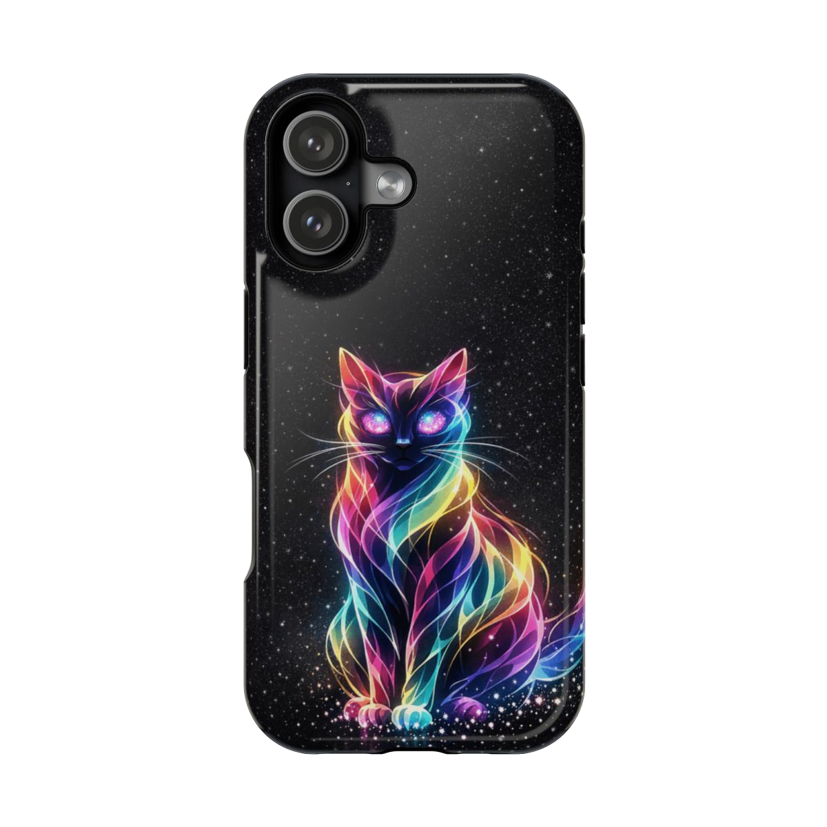 Mystic Aura Cat Phone Case - iPhone 17