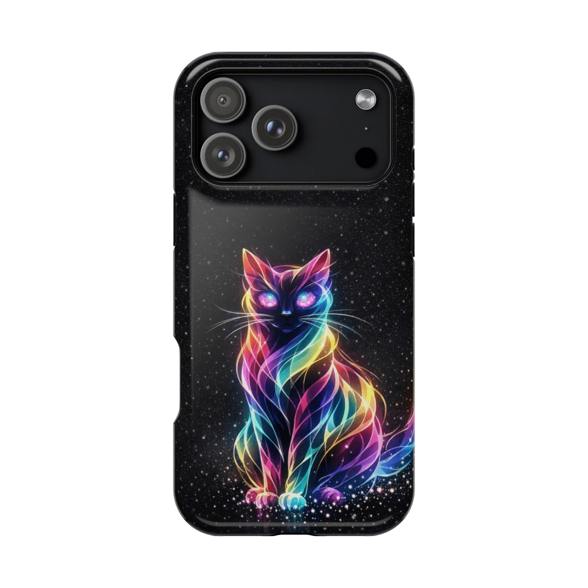 Mystic Aura Cat Phone Case - iPhone 17 Pro Max