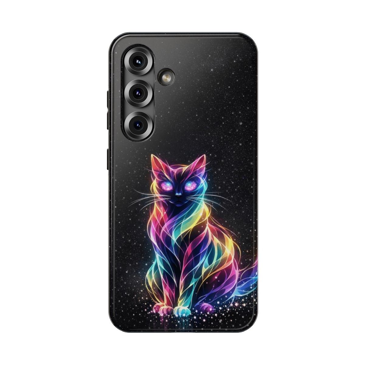 Mystic Aura Cat Phone Case - Samsung Galaxy S25