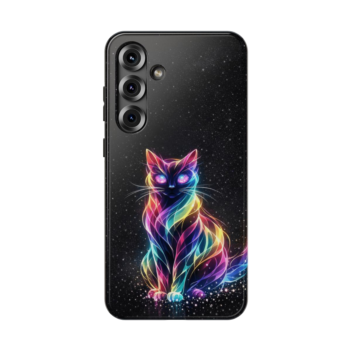 Mystic Aura Cat Phone Case - Samsung Galaxy S25 Plus