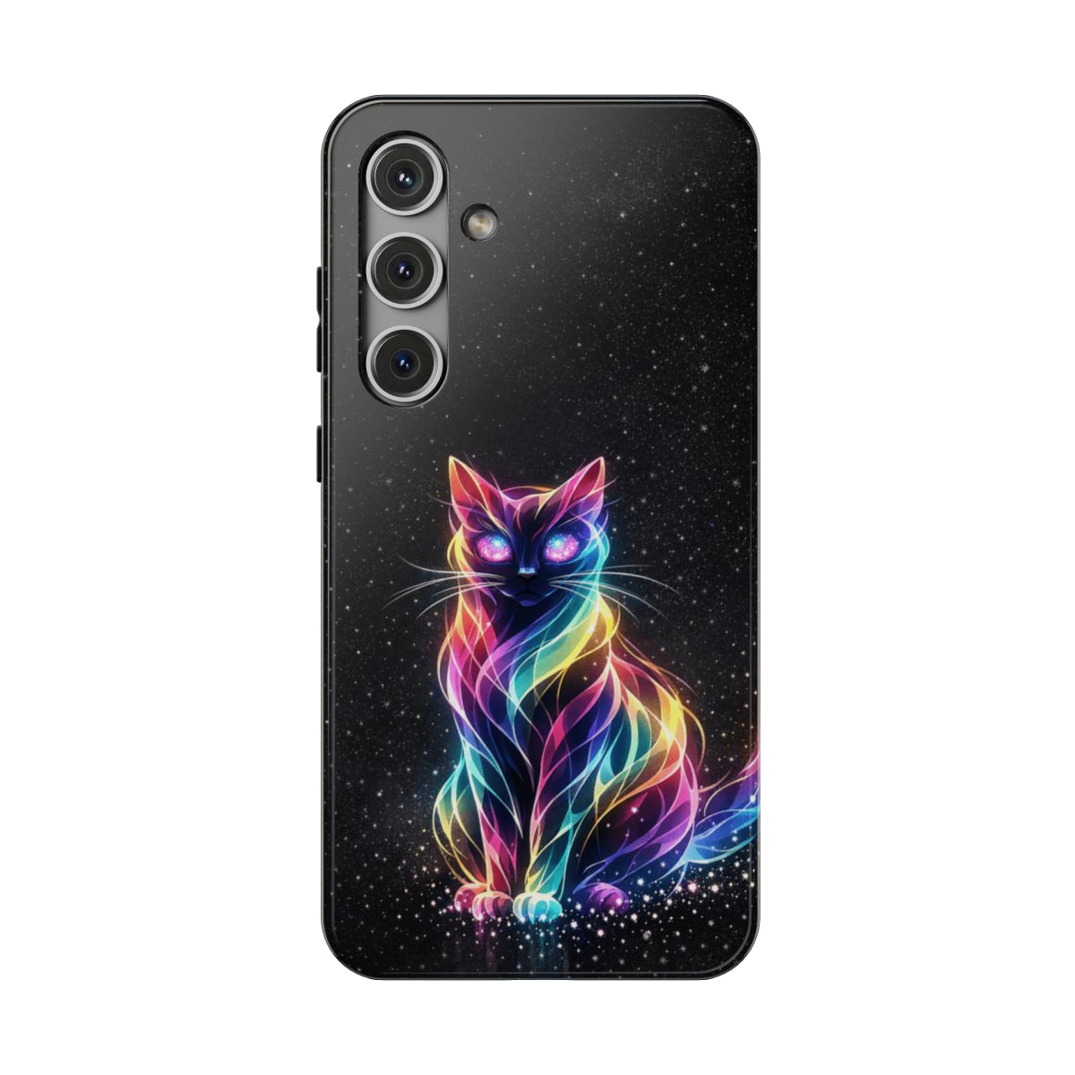 Mystic Aura Cat Phone Case - Samsung Galaxy S24 Plus