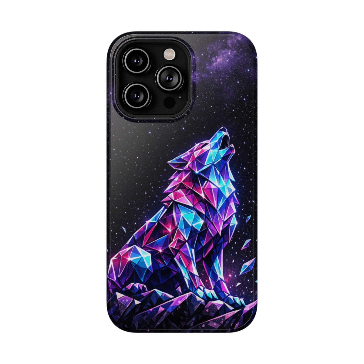 Neon Wolf Artistry Phone Case - iPhone 14 Pro Max