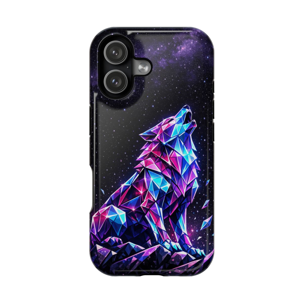 Neon Wolf Artistry Phone Case - iPhone 17