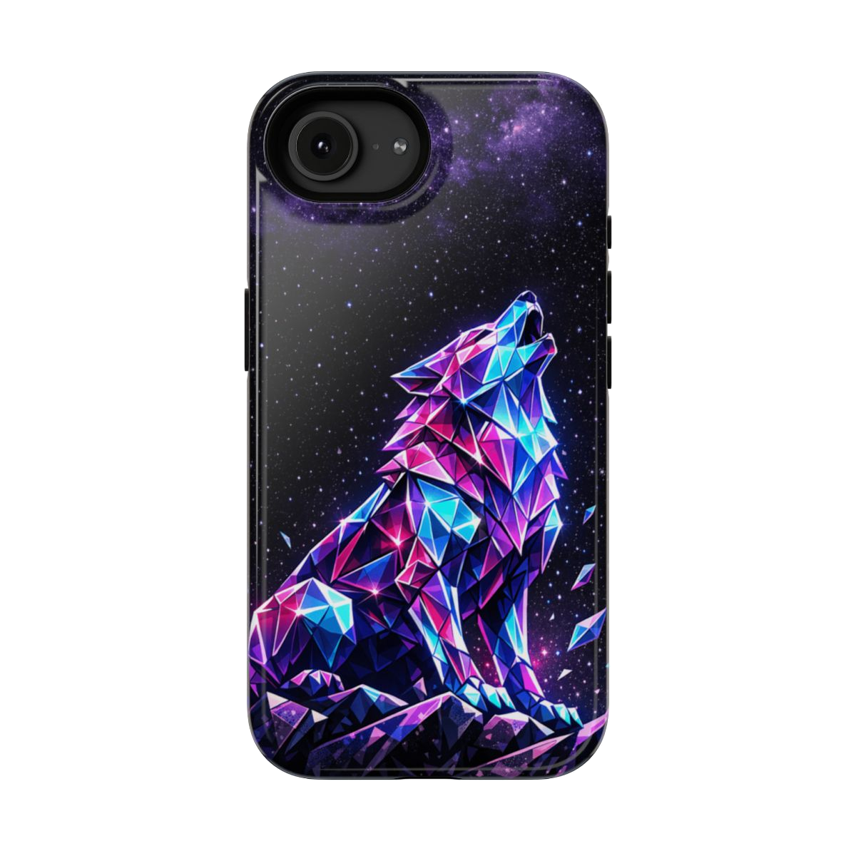 Neon Wolf Artistry Phone Case - iPhone 16e