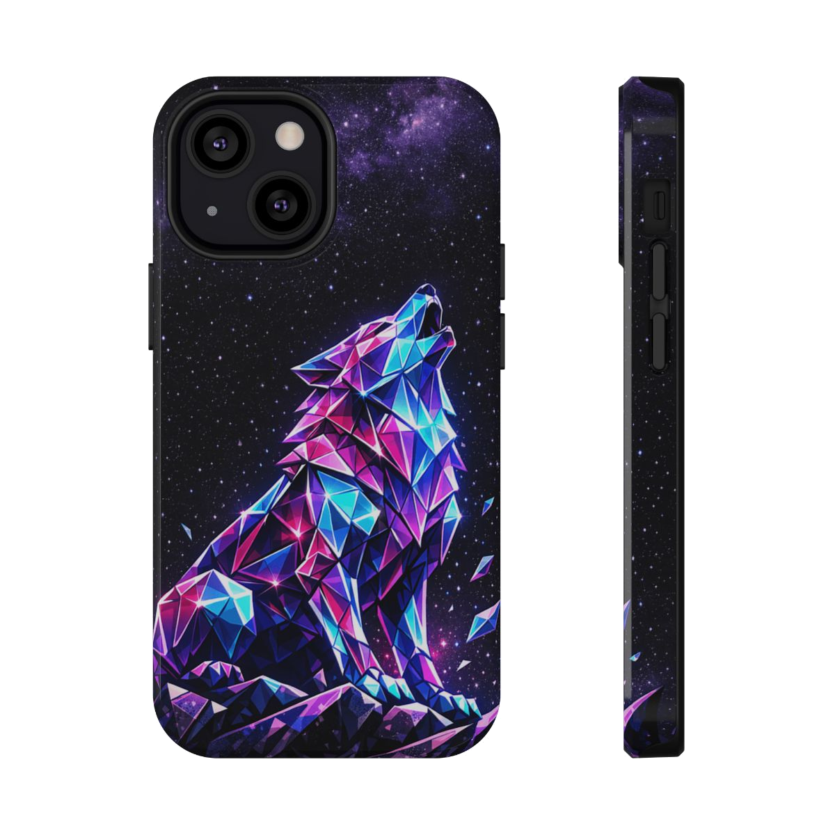 Neon Wolf Artistry Phone Case - iPhone 13 Mini