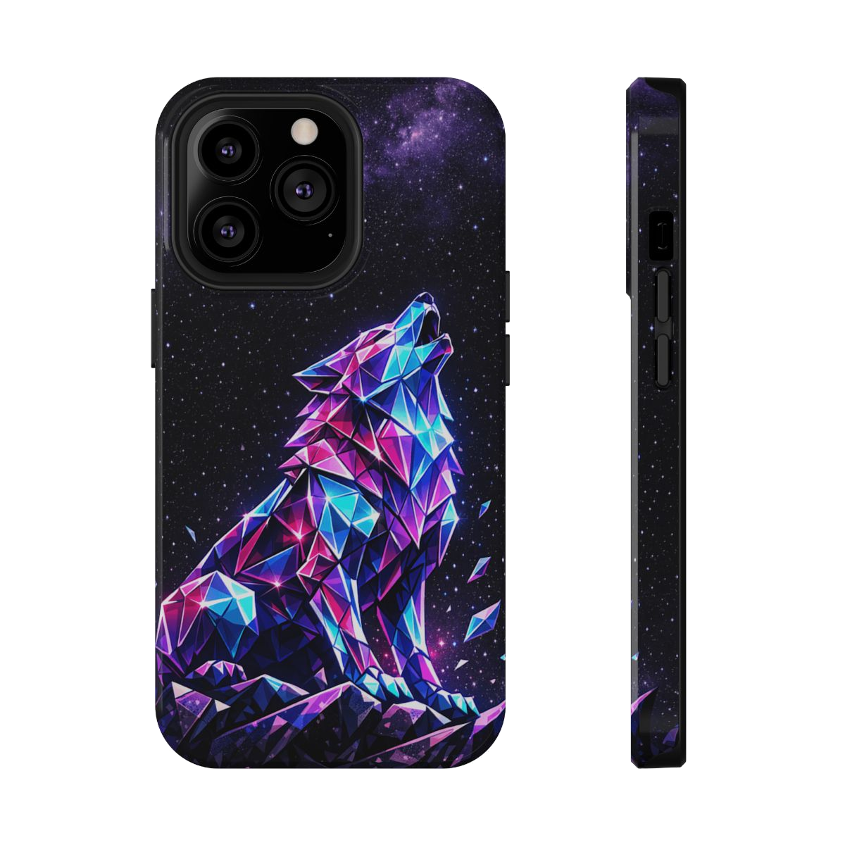 Neon Wolf Artistry Phone Case - iPhone 13 Pro