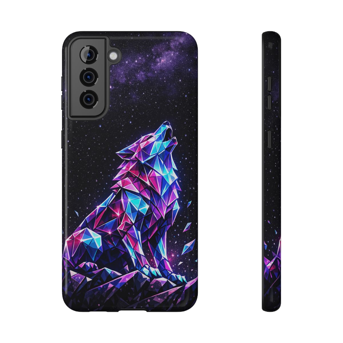Neon Wolf Artistry Phone Case - Samsung Galaxy S21 Plus