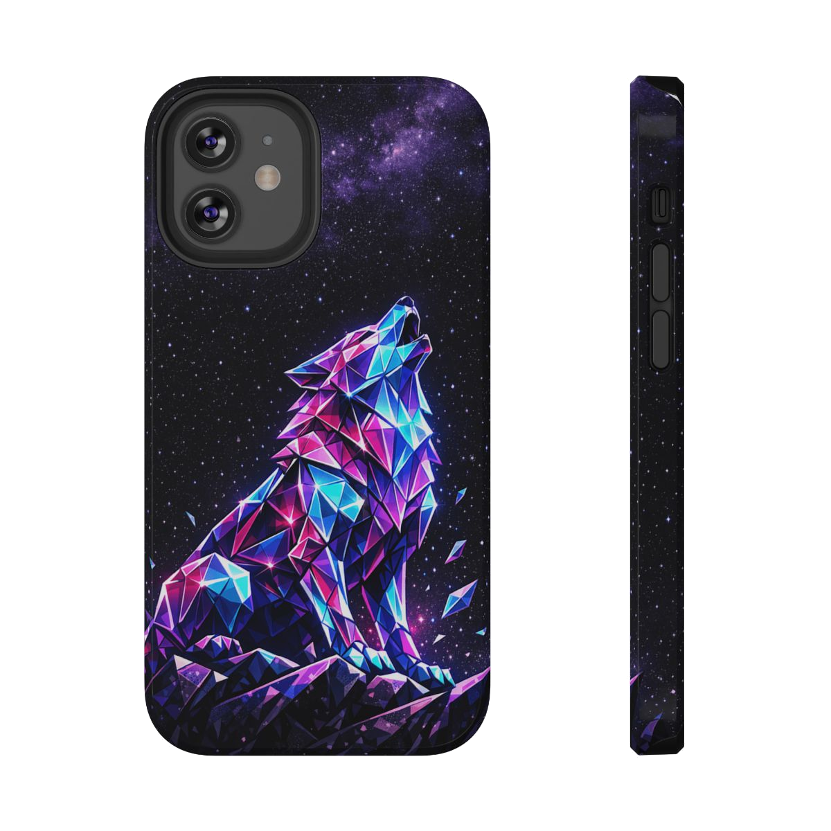Neon Wolf Artistry Phone Case - iPhone 12 Mini