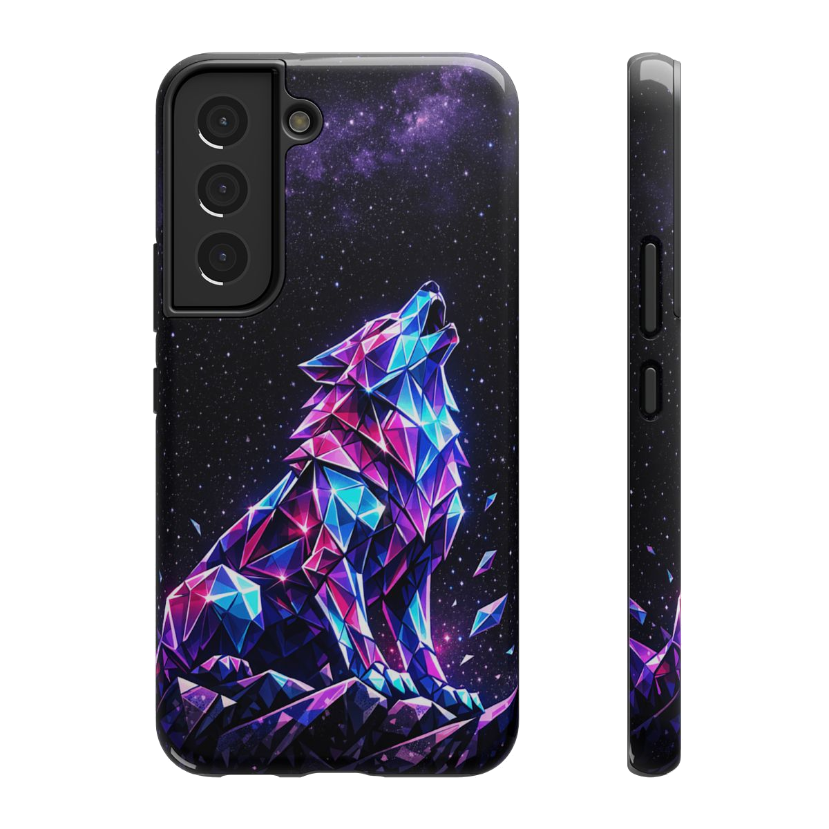 Neon Wolf Artistry Phone Case - Samsung Galaxy S22