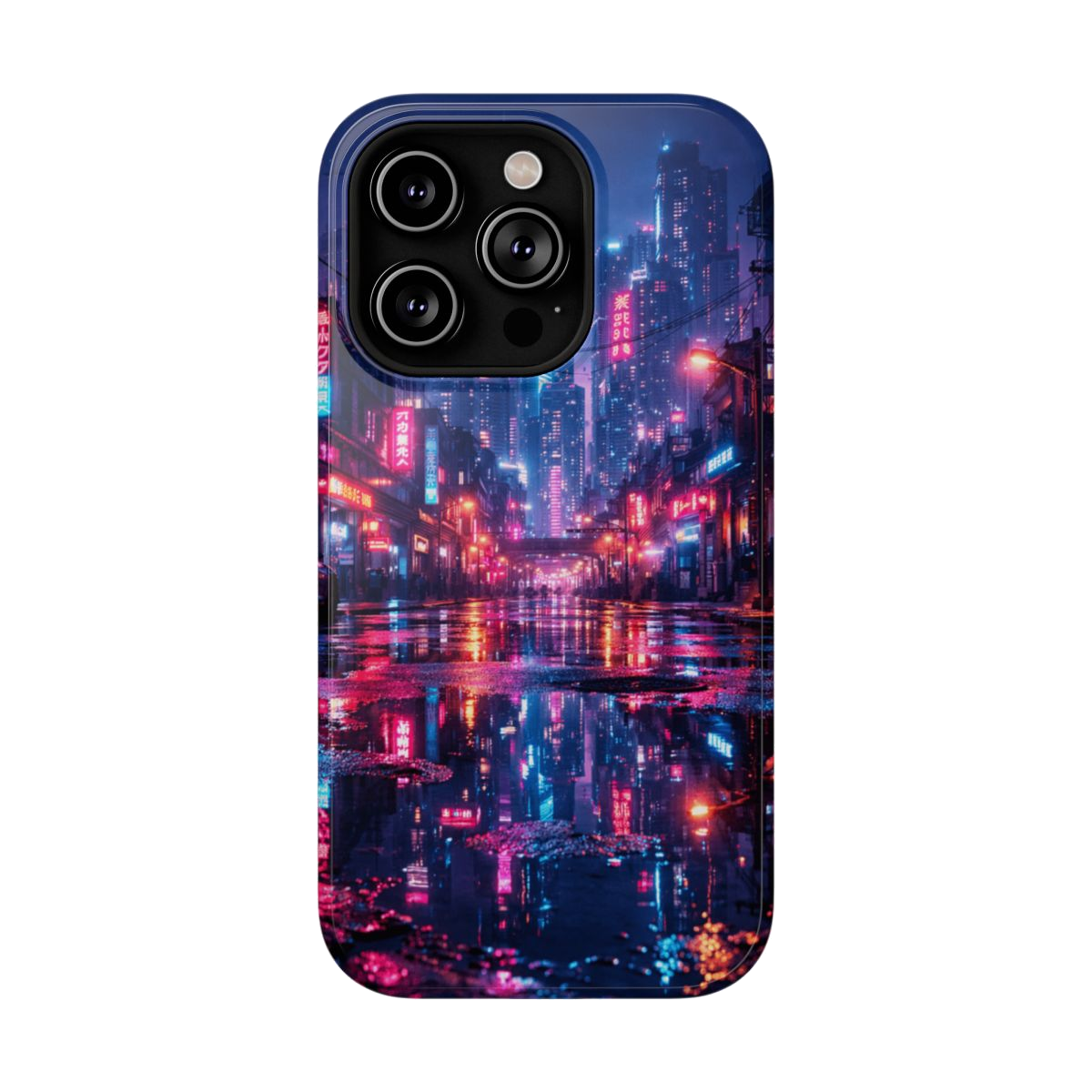 Neon City Glow Phone Case - iPhone 14 Pro