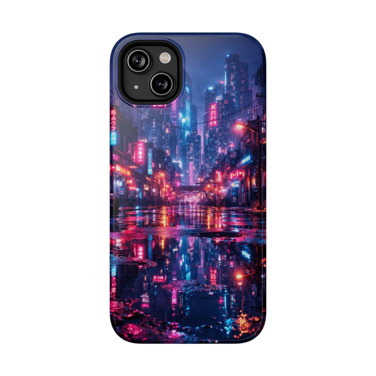 Neon City Glow Phone Case - iPhone 14 Plus
