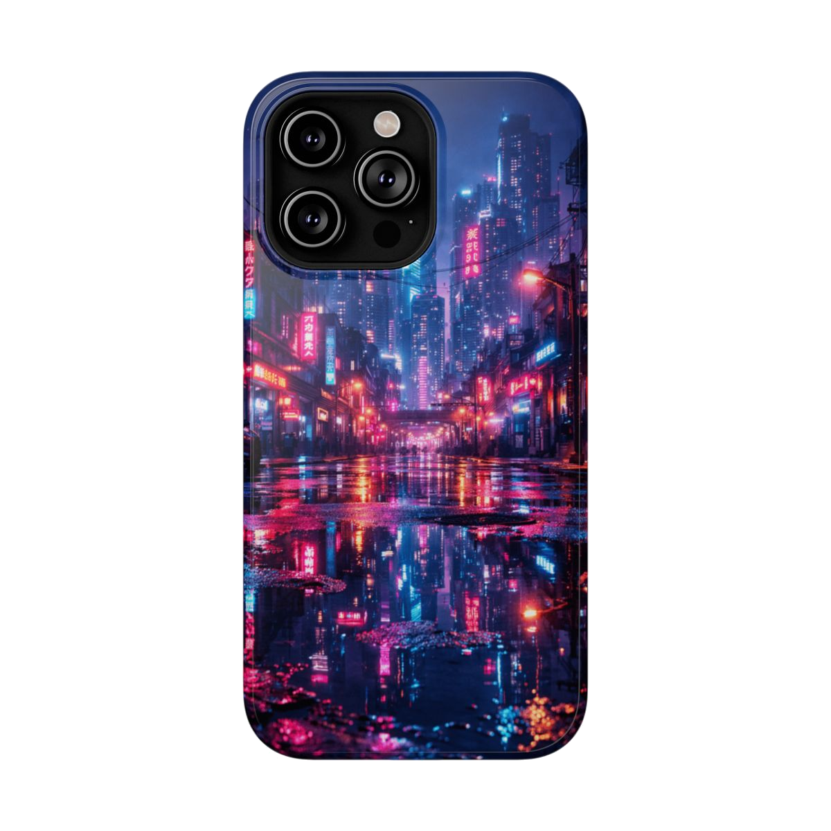 Neon City Glow Phone Case - iPhone 14 Pro Max