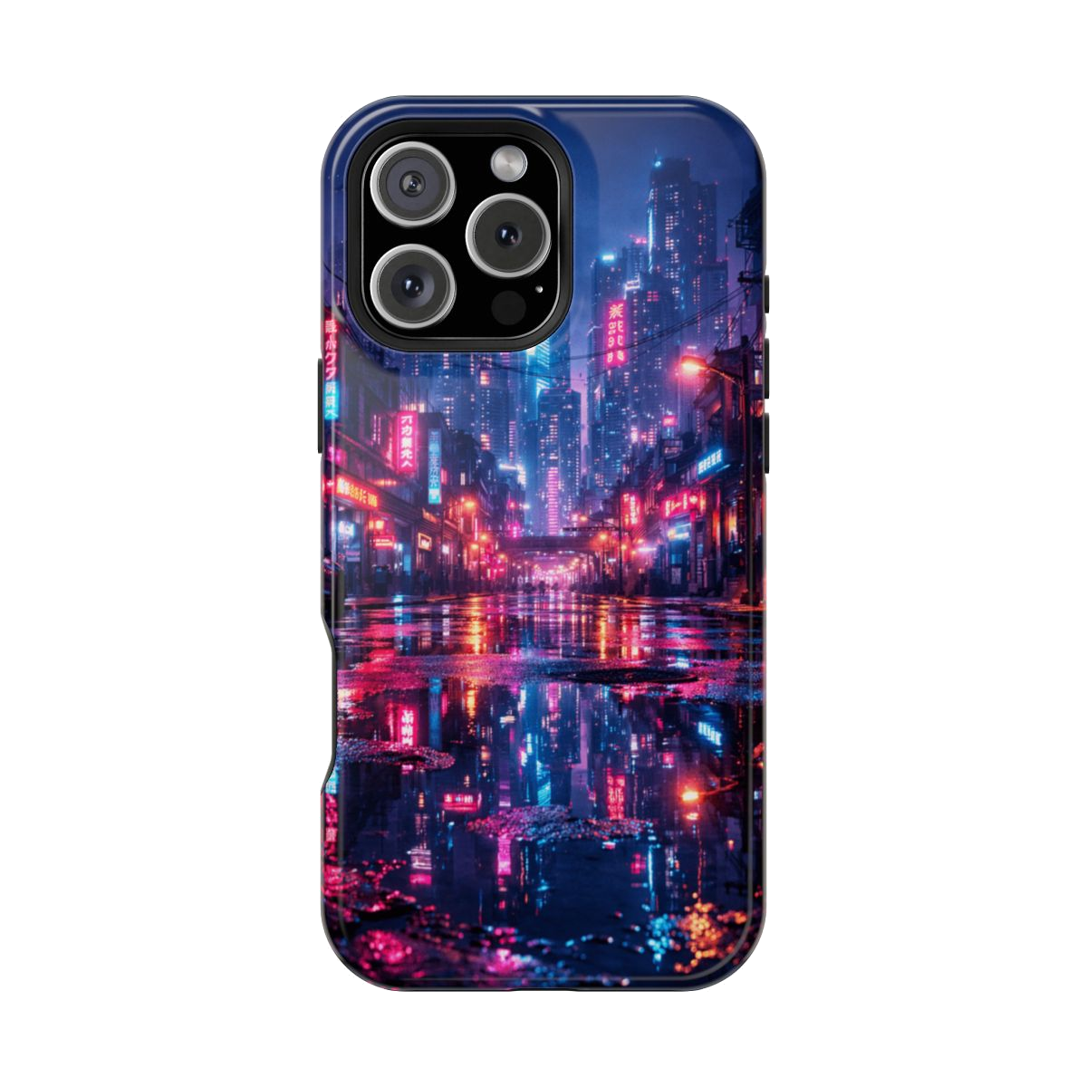 Neon City Glow Phone Case - iPhone 16 Pro Max