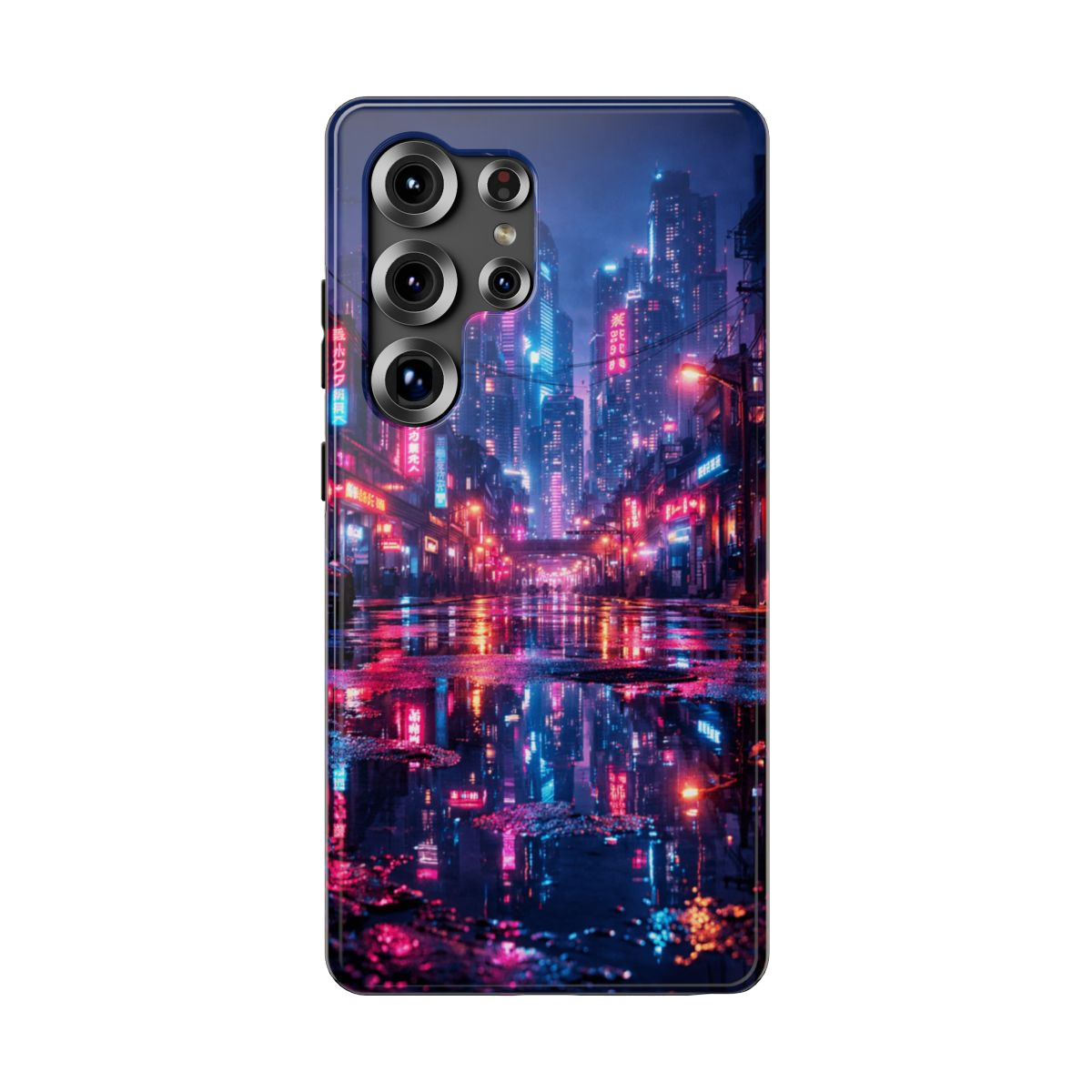 Neon City Glow Phone Case - Samsung Galaxy S25 Ultra