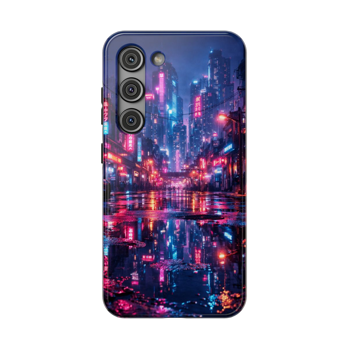 Neon City Glow Phone Case - Samsung Galaxy S23