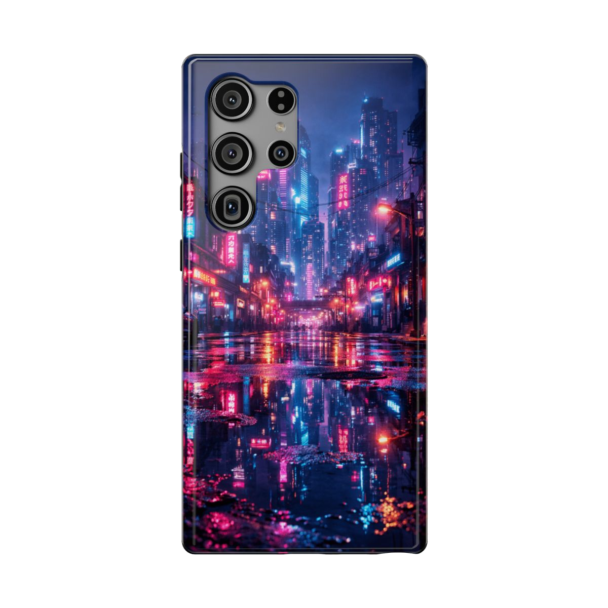 Neon City Glow Phone Case - Samsung Galaxy S23 Ultra