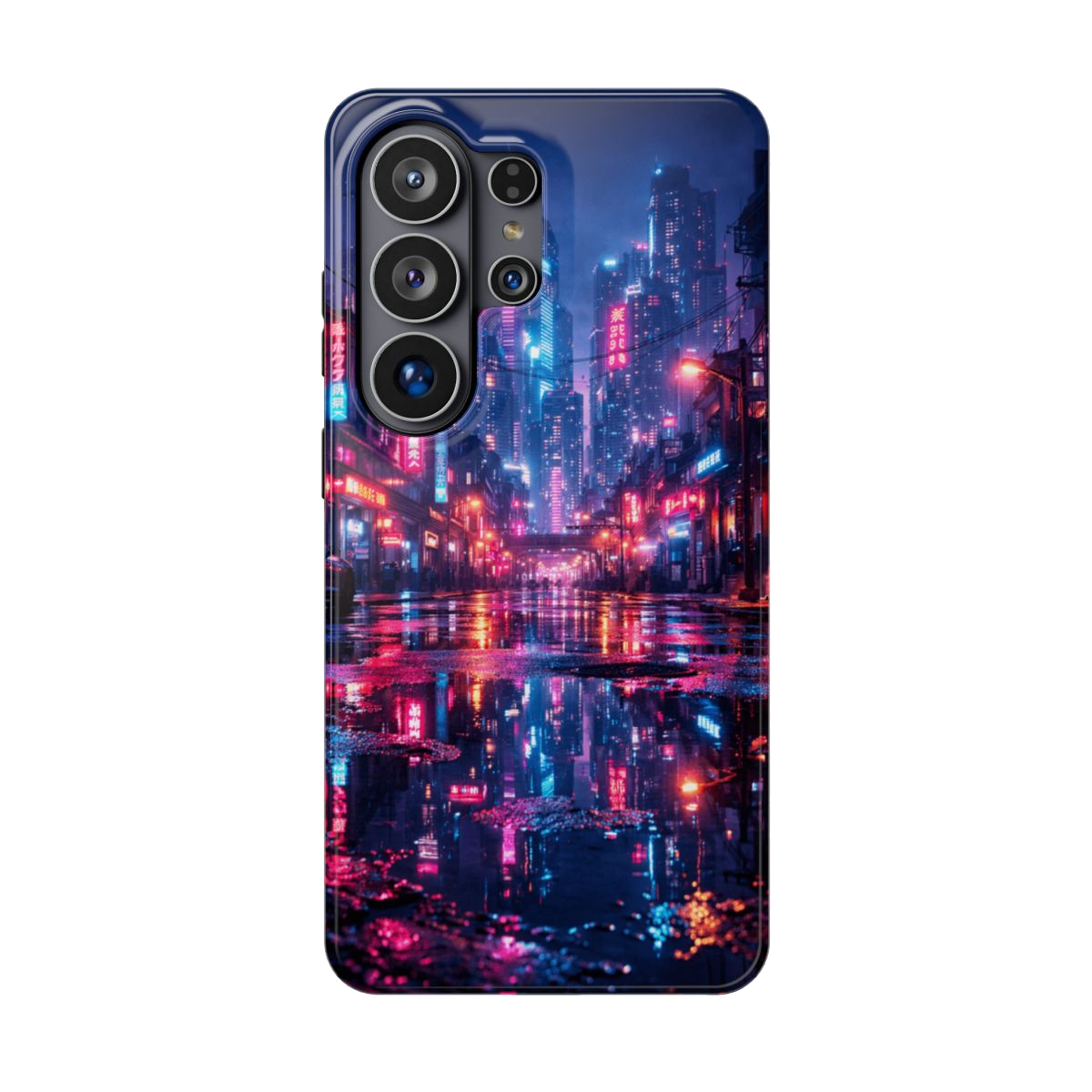 Neon City Glow Phone Case - Samsung Galaxy S26 Ultra
